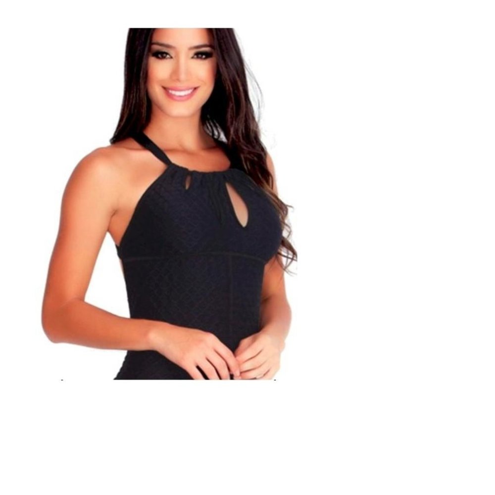 Black Loop X Back Activewear Tank Size Small NWT